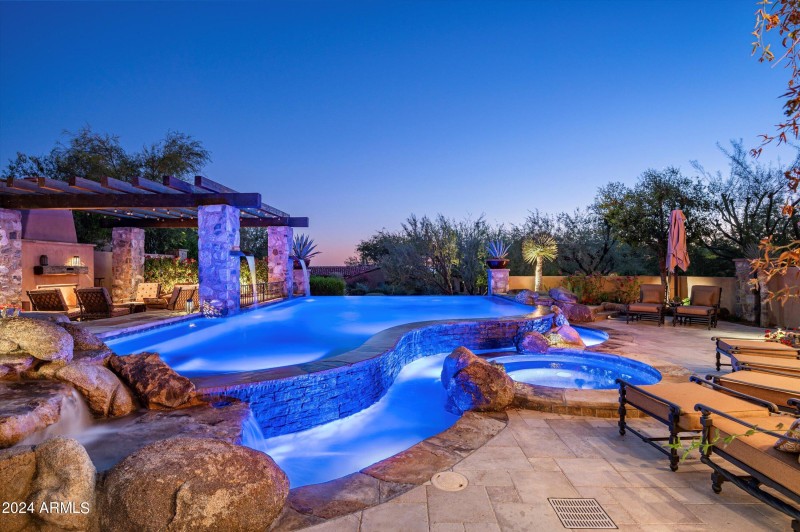 Pool and Deck Area