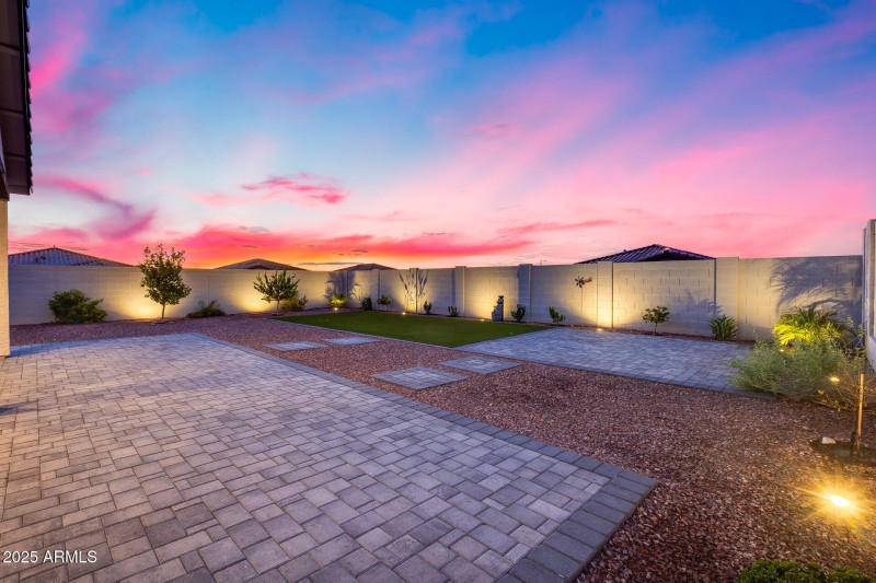 Enjoy the backyard beauty