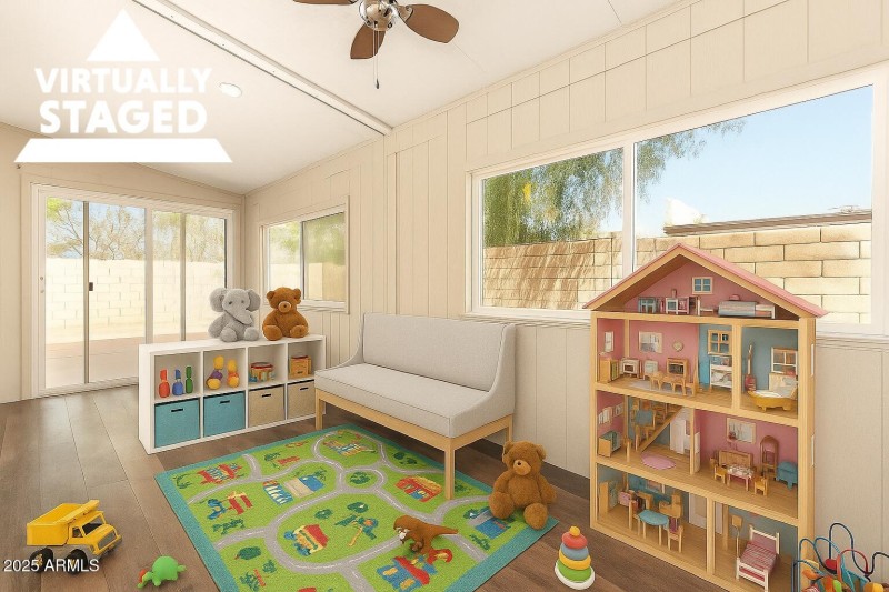 Bonus Room - Playroom Virtual Staging