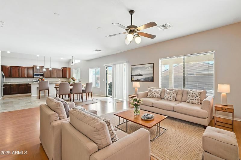 Family Room/Great Room/Virtually Staged