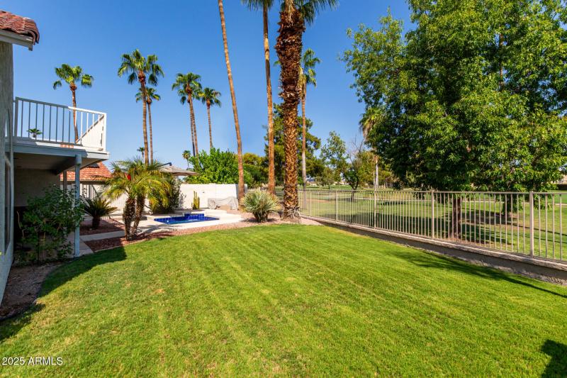 Golf Course Backyard Oasis