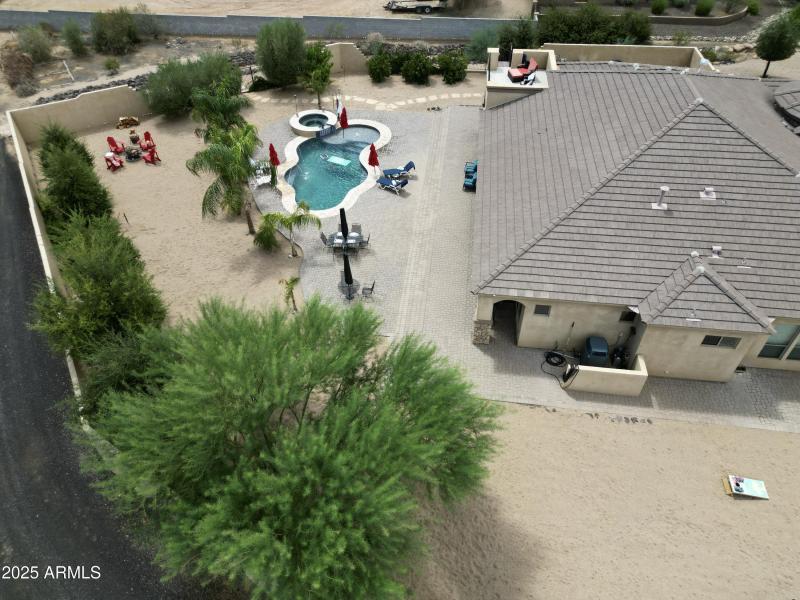 Rear Yard From the North