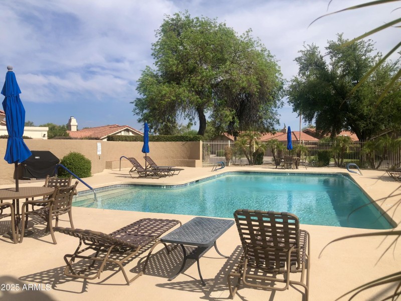 Relaxing Community Pool