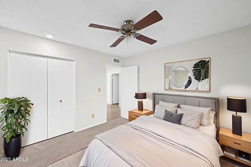 Guest Bedroom 1 virtually staged