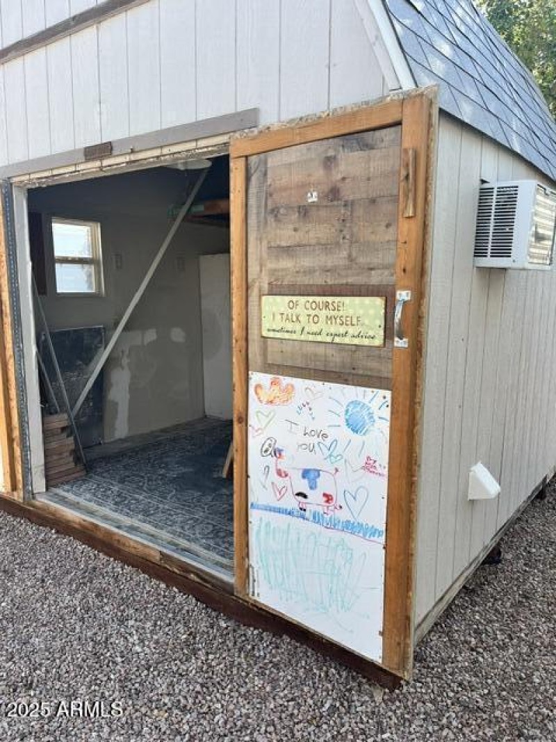 Cooled Personal Shed