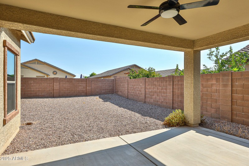 Spacious Backyard