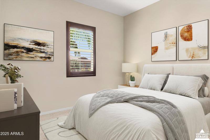 Bedroom 3 - Virtually Staged