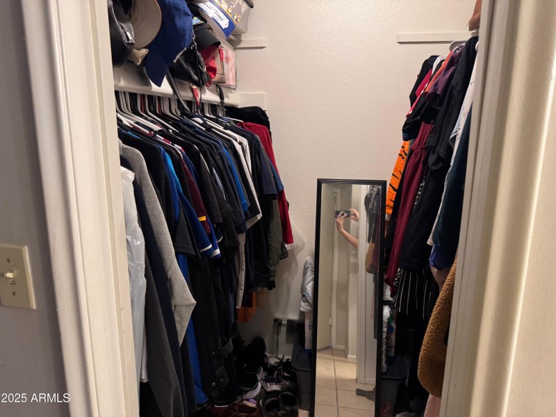 Primary Walk In Closet
