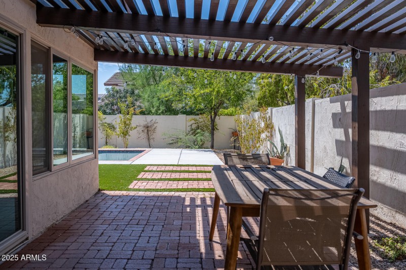 Backyard Pergola