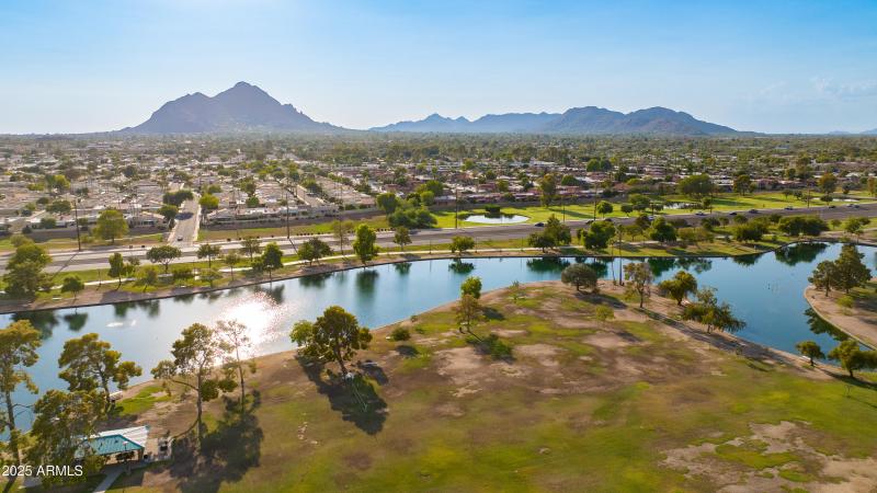 AERIAL VIEW OF CHAPARRAL PARK