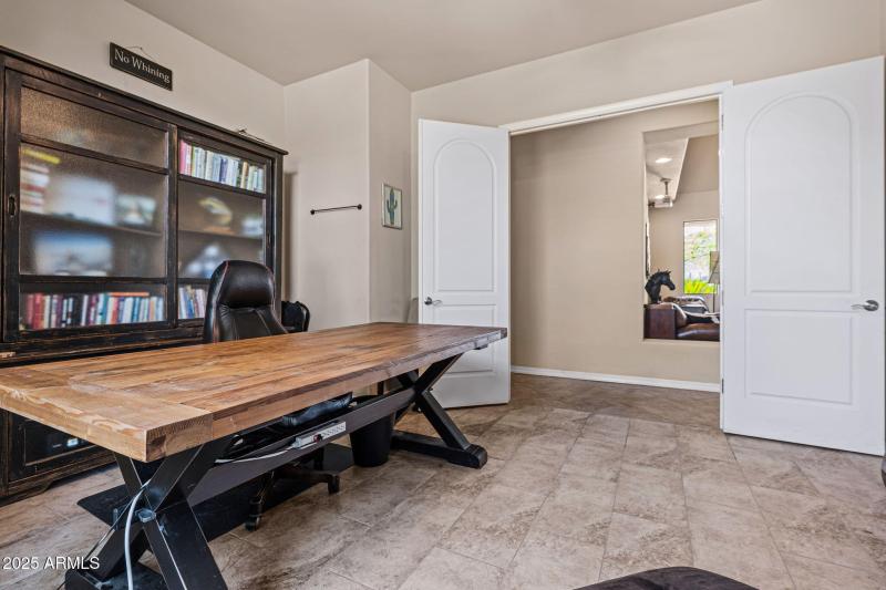 Office with Dbl Door Entry