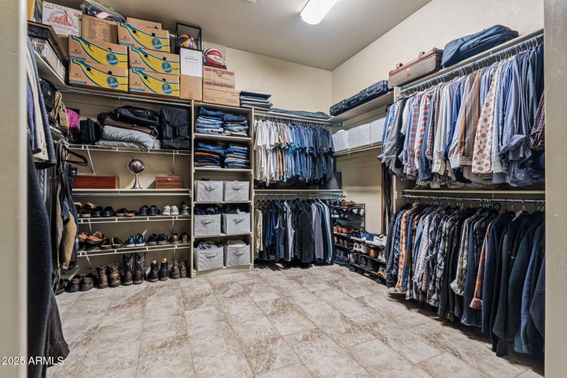 Huge Walk In Closet