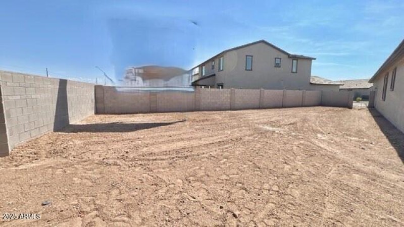 Huge yard