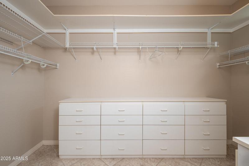 Primary Closet W/Built Ins