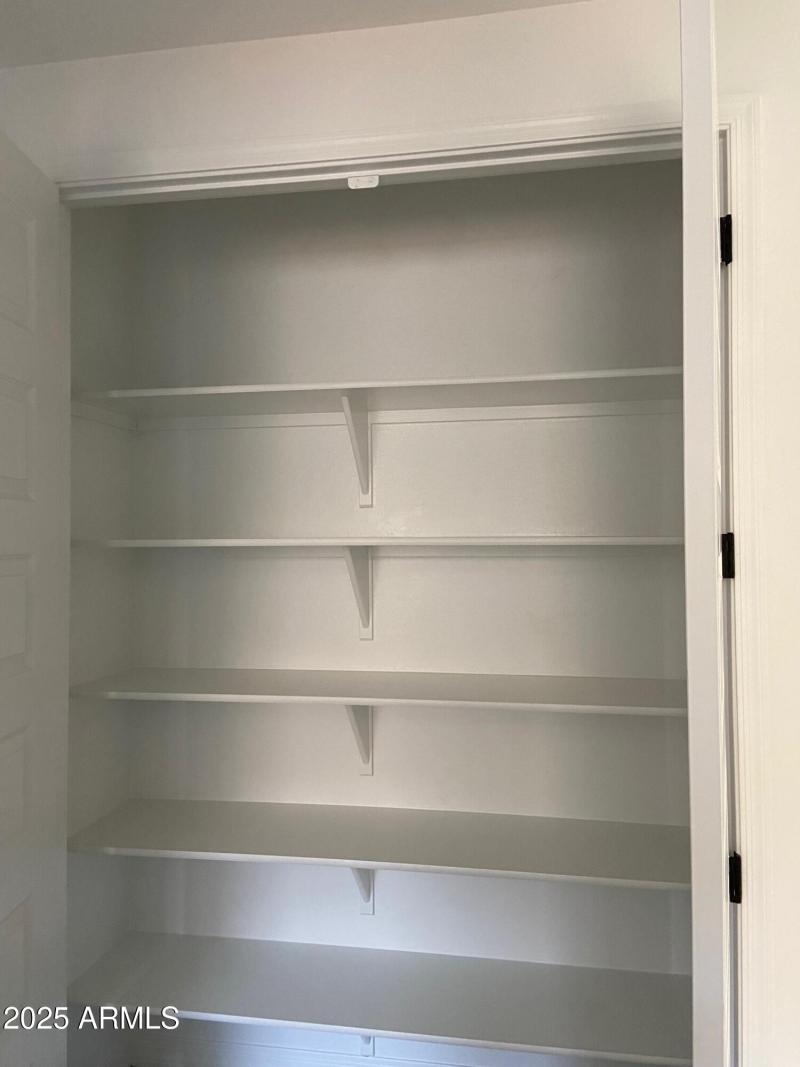 Hall closet