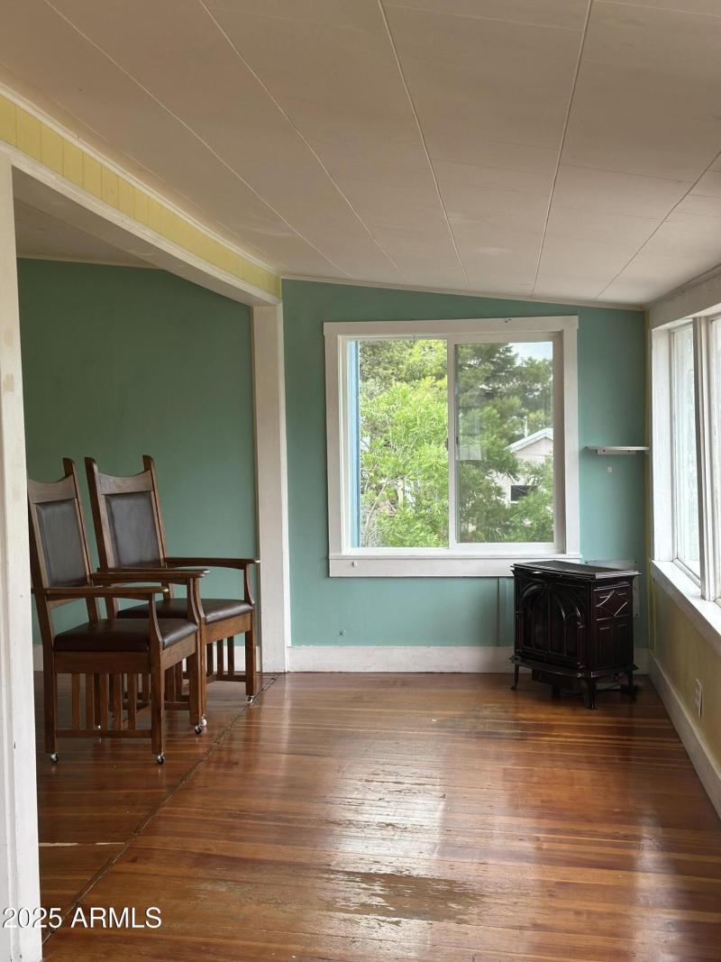 Living room from front door