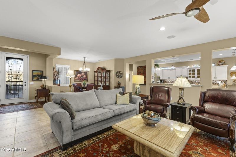 Open Living & Dining Connection