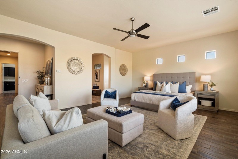 Spacious Primary Bedroom