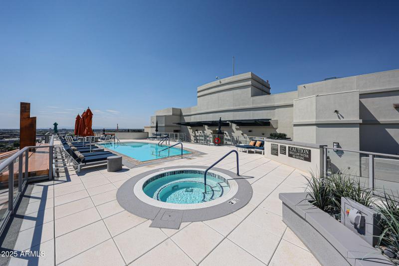 Rooftop Entertainment Area