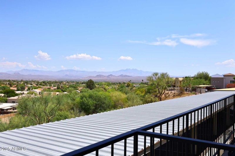 Covered Baclony-Four Peaks View