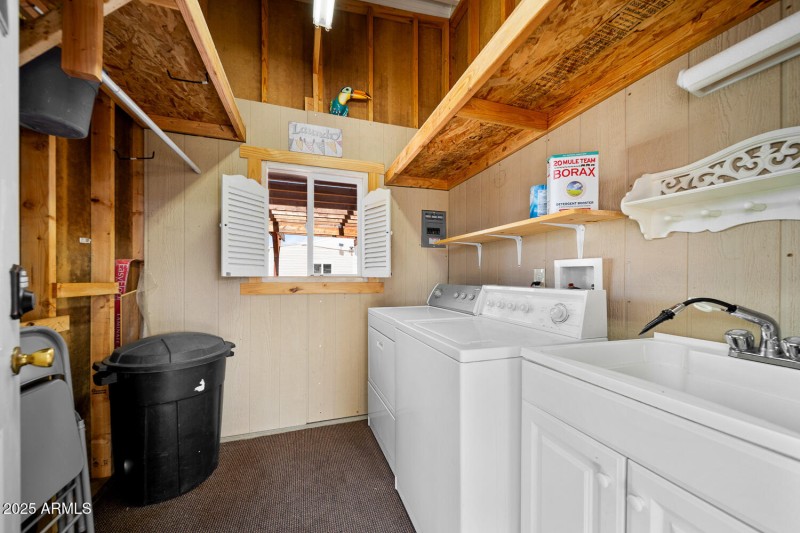 Laundry in Storage