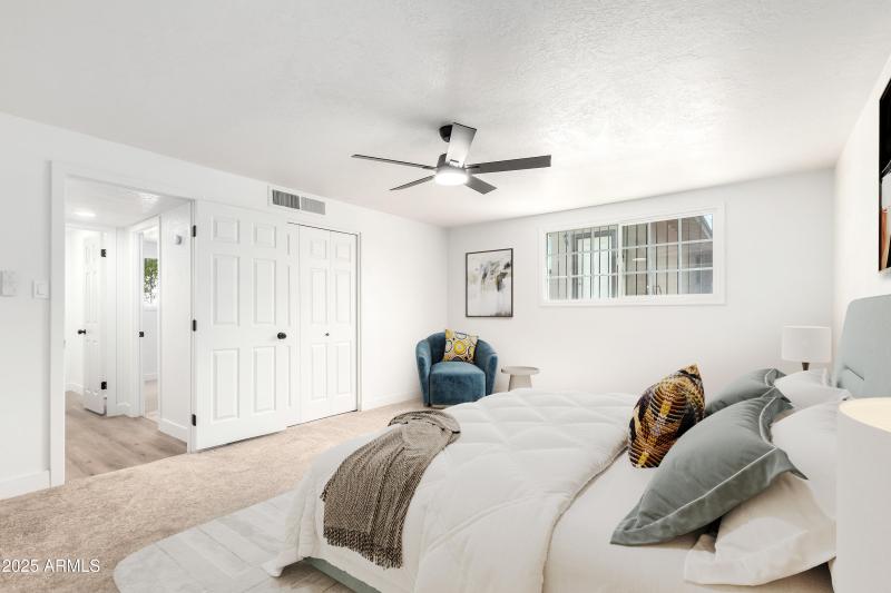 Primary Bedroom Virtual Staging