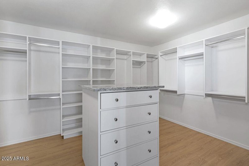Master closet