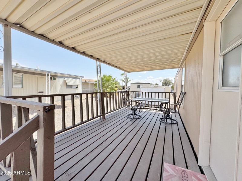 Front patio