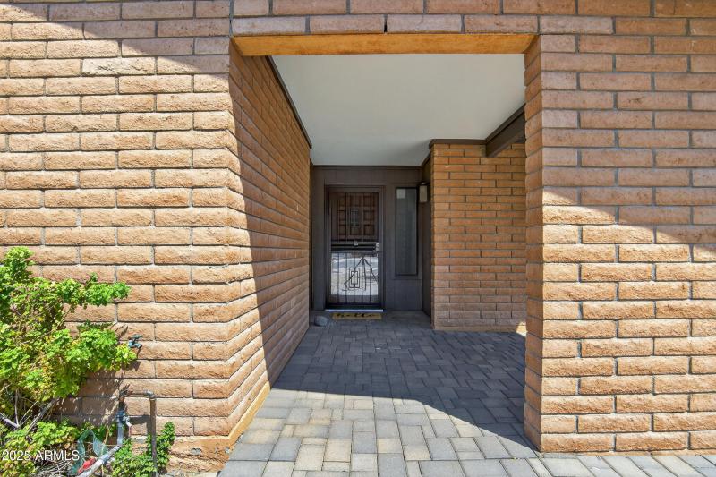 Front entry