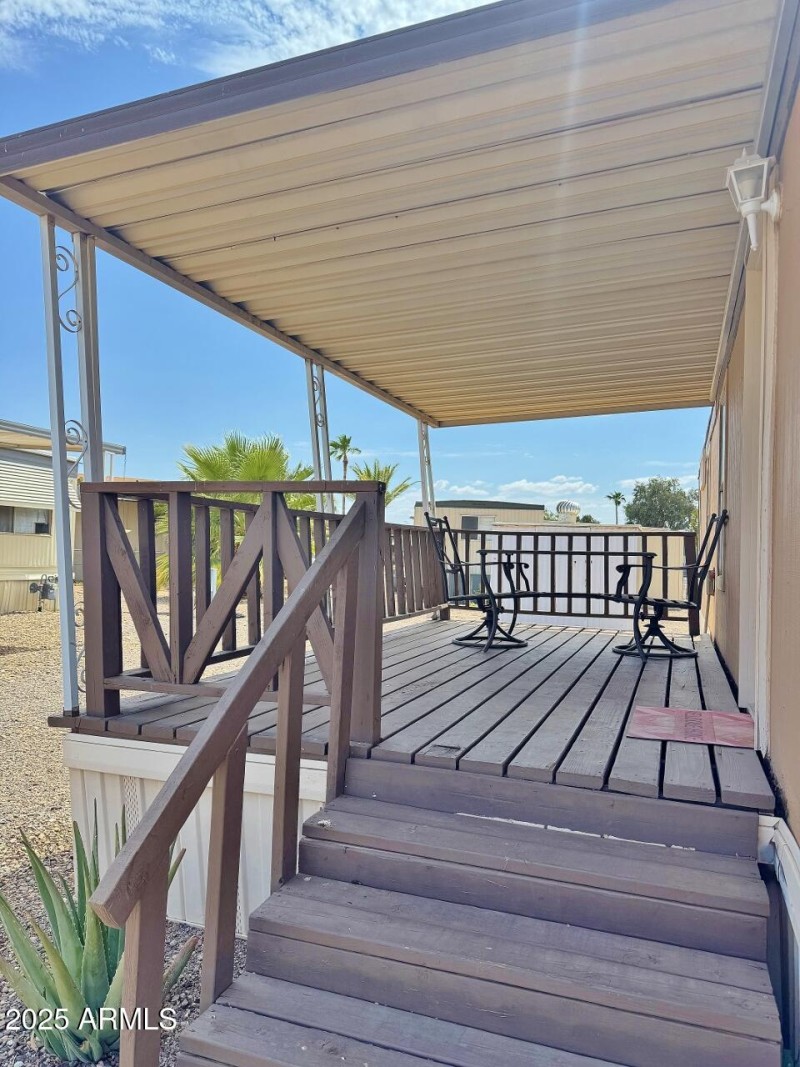Front patio