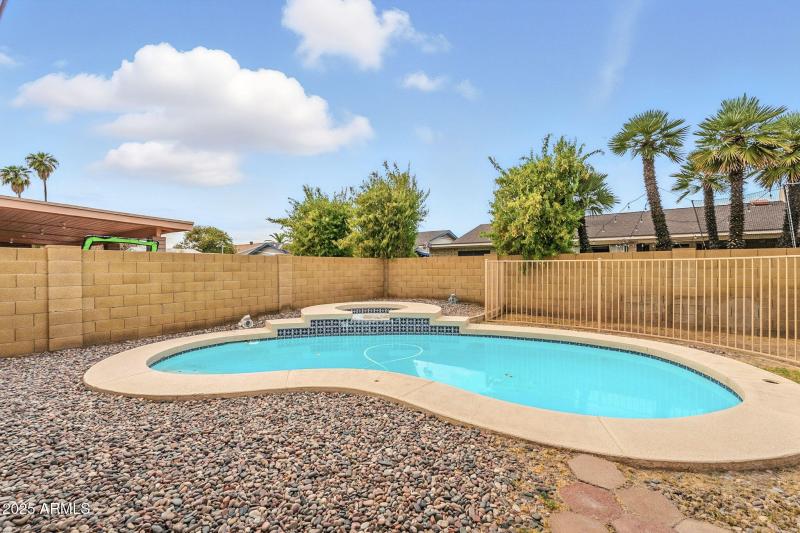 Sparkling pool