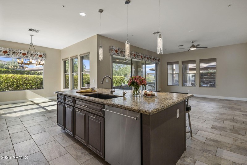Kitchen & Living Space