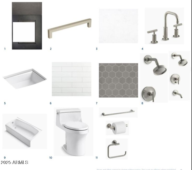 Secondary Bathrooms