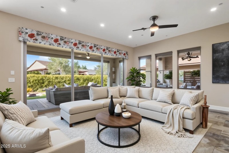 Staged Living Space