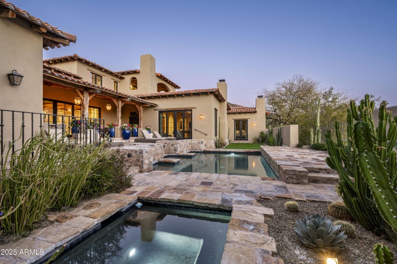 Spa and Pool View