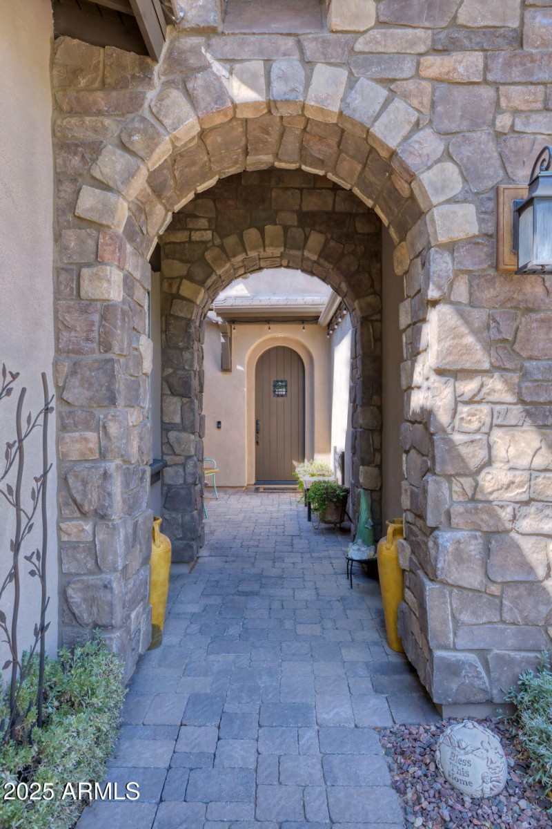 Impressive front entryway