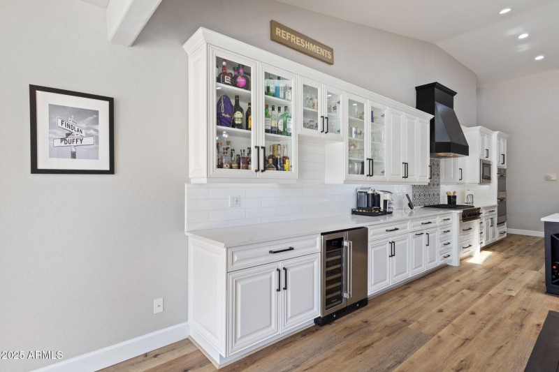 Kitchen Beverage Area
