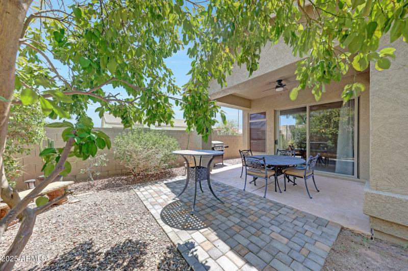 Patio off great room