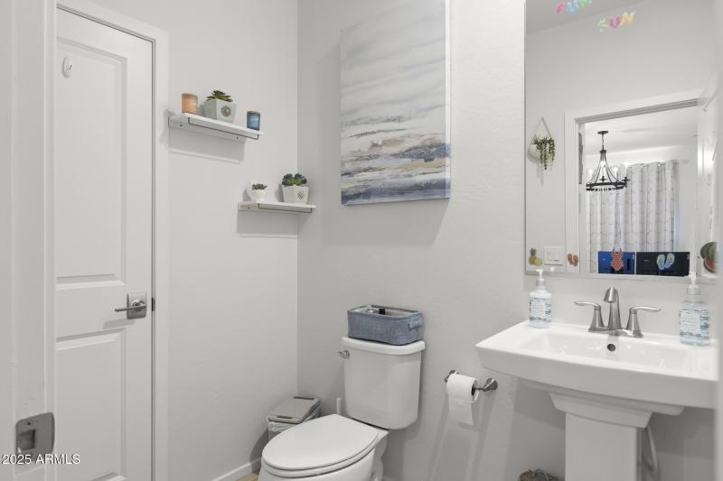 Powder Room on Main Level