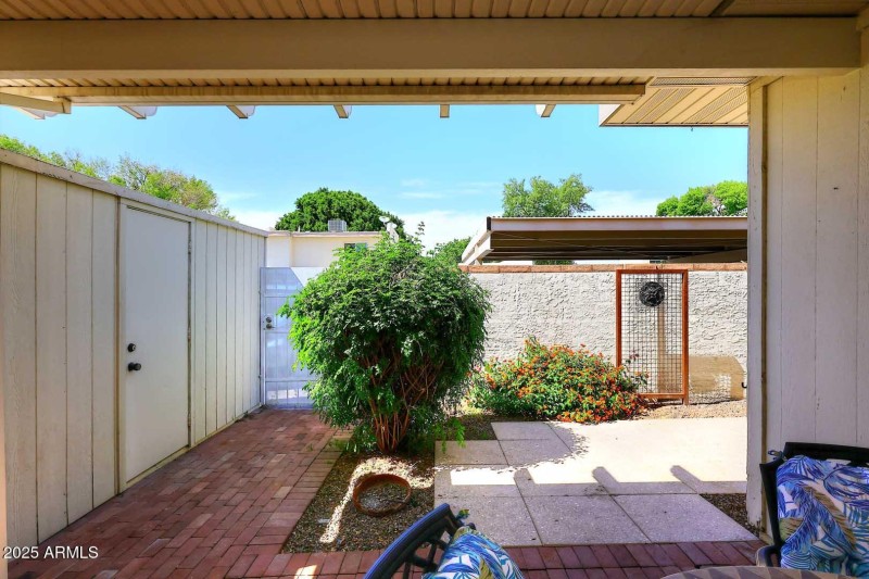 Covered Patio-View