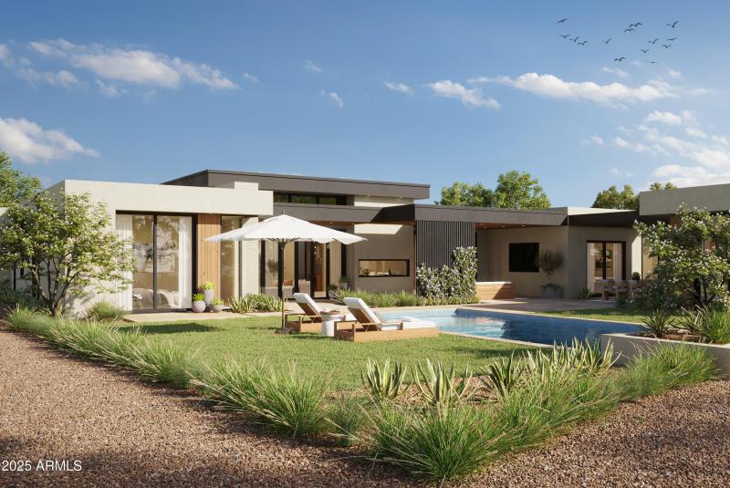 BACKYARD, POOL, & GUEST HOUSE