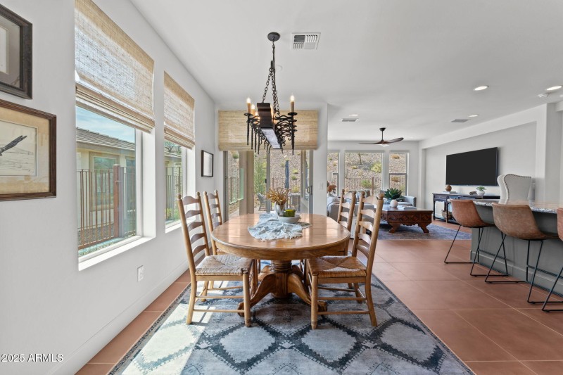 Dining area