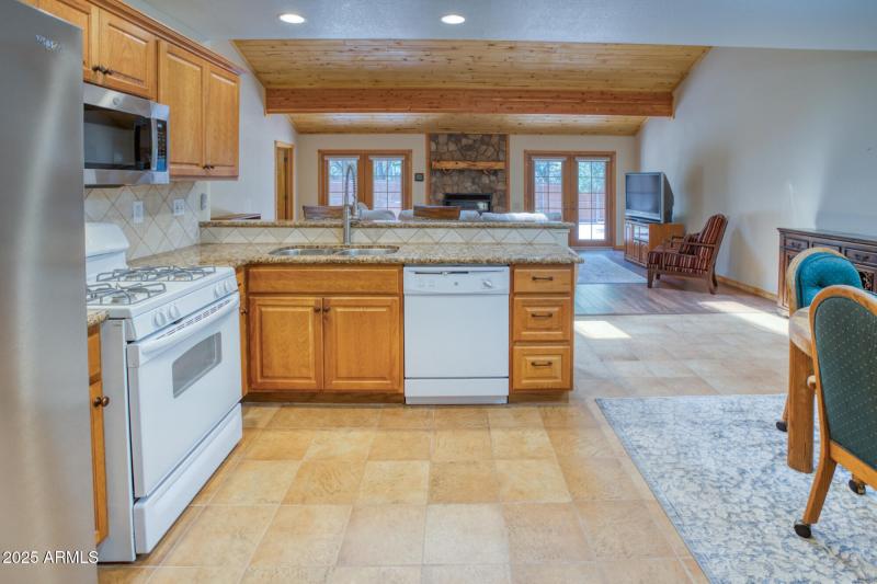 Kitchen to Living