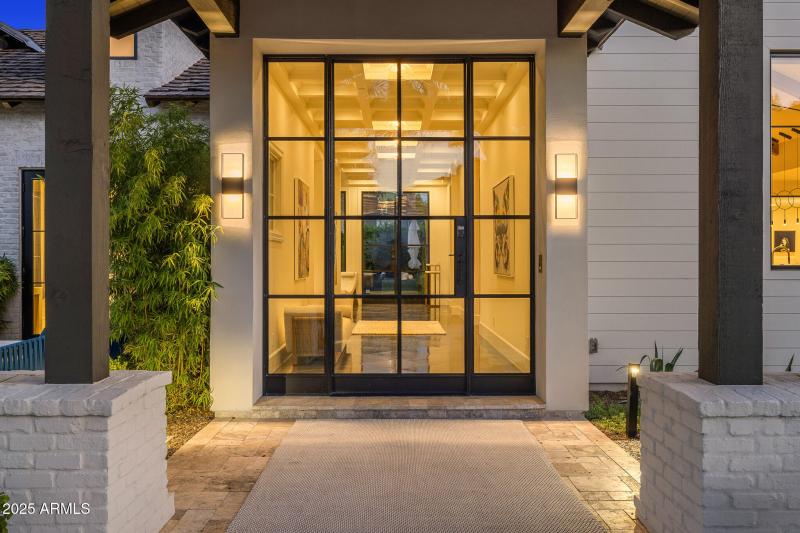 72-front door dusk