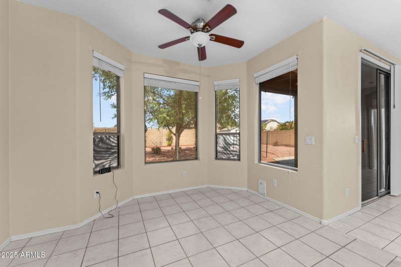 dining room view