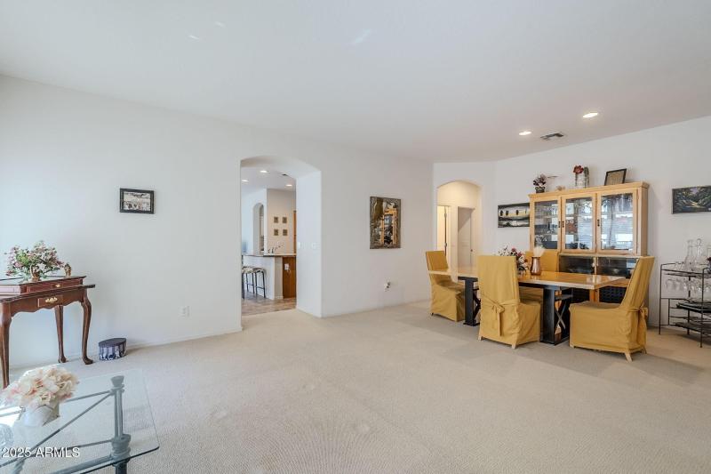 Living room and dining room 1