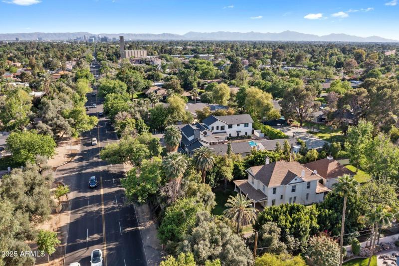 Aerial View - Central Ave. & Bridal Path