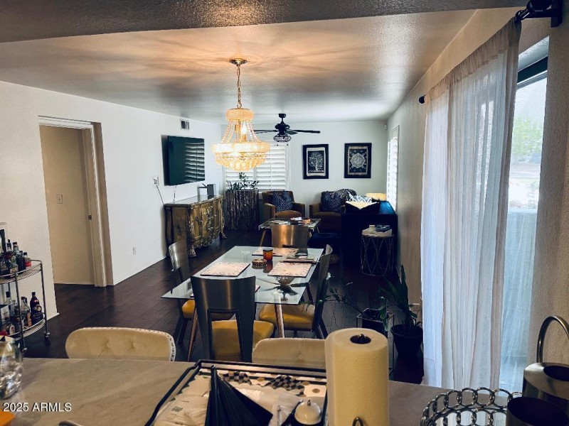 LR/DR/ Looks From Kitchen