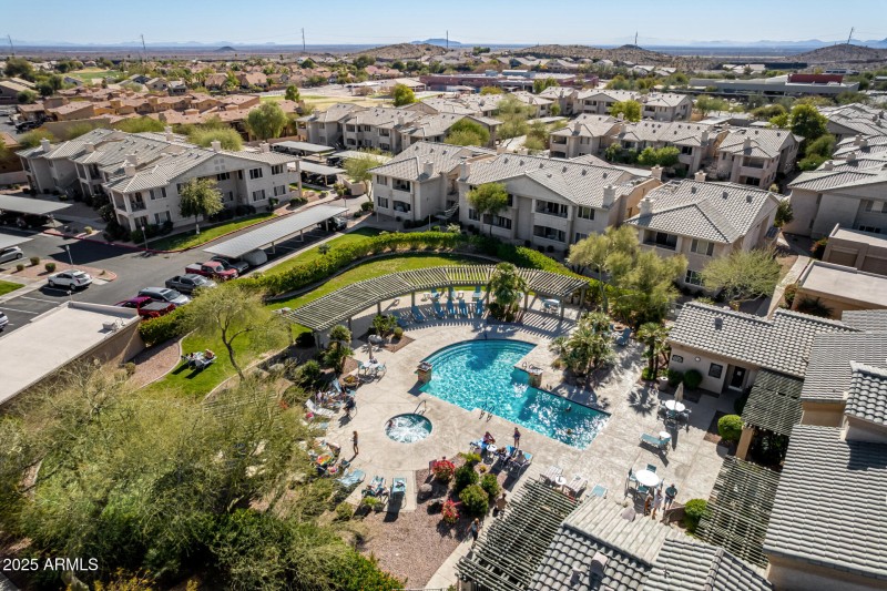 community pool-spa