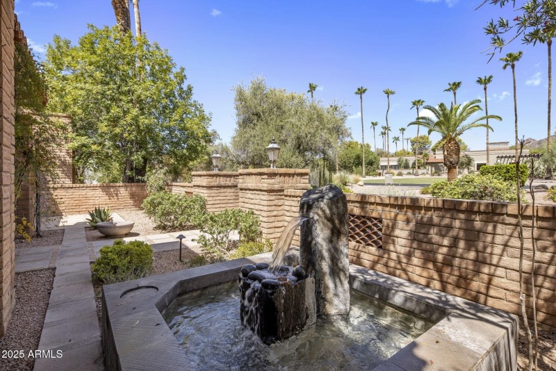 003_Front Courtyard Water Feature